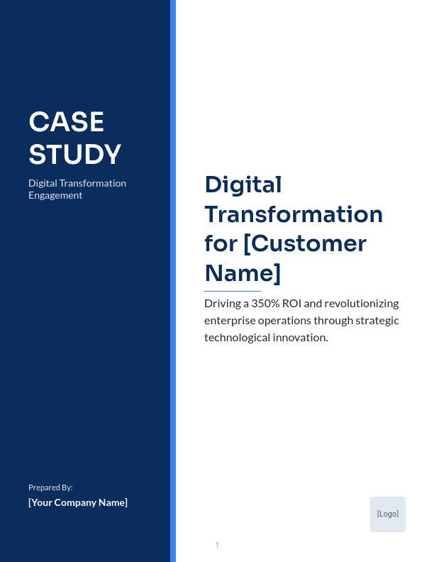 Enterprise ROI Case Study: Digital Transformation